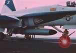 Standbild F-18 A Hornet Aircraft Atlantik, 1986, aus Sekunde 37 historischem Filmmaterial Videoclip 65675066960