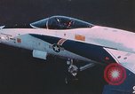 Standbild F-18 A Hornet Aircraft Atlantik, 1986, aus Sekunde 57 historischem Filmmaterial Videoclip 65675066960