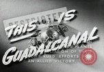 Standbild Vereinigten Staaten Marines Guadalcanal Salomonen, 1942, aus Sekunde 21 historischem Filmmaterial Videoclip 65675066962