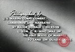 Standbild Vereinigten Staaten Marines Guadalcanal Salomonen, 1942, aus Sekunde 39 historischem Filmmaterial Videoclip 65675066962