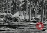 Image of Japanese camp Guadalcanal Solomon Islands, 1942, second 9 stock footage video 65675066963