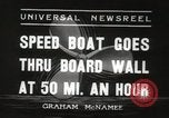 Standbild Schnellboot Chicago Illinois USA, 1936, aus Sekunde 1 historischem Filmmaterial Videoclip 65675066981