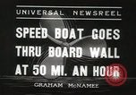 Standbild Schnellboot Chicago Illinois USA, 1936, aus Sekunde 3 historischem Filmmaterial Videoclip 65675066981