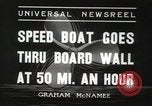 Standbild Schnellboot Chicago Illinois USA, 1936, aus Sekunde 6 historischem Filmmaterial Videoclip 65675066981