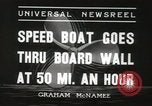Standbild Schnellboot Chicago Illinois USA, 1936, aus Sekunde 7 historischem Filmmaterial Videoclip 65675066981