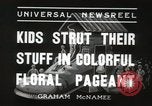 Standbild geschmückten Wagen Ocean Park California USA, 1936, aus Sekunde 3 historischem Filmmaterial Videoclip 65675066982