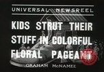 Standbild geschmückten Wagen Ocean Park California USA, 1936, aus Sekunde 4 historischem Filmmaterial Videoclip 65675066982
