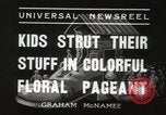 Standbild geschmückten Wagen Ocean Park California USA, 1936, aus Sekunde 5 historischem Filmmaterial Videoclip 65675066982