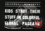 Standbild geschmückten Wagen Ocean Park California USA, 1936, aus Sekunde 7 historischem Filmmaterial Videoclip 65675066982