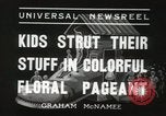 Standbild geschmückten Wagen Ocean Park California USA, 1936, aus Sekunde 9 historischem Filmmaterial Videoclip 65675066982