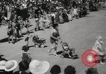 Standbild geschmückten Wagen Ocean Park California USA, 1936, aus Sekunde 26 historischem Filmmaterial Videoclip 65675066982