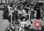 Standbild geschmückten Wagen Ocean Park California USA, 1936, aus Sekunde 29 historischem Filmmaterial Videoclip 65675066982