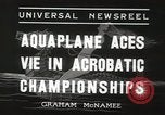 Image of water skiing stunt Amityville New York USA, 1936, second 3 stock footage video 65675066986