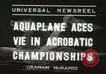 Image of water skiing stunt Amityville New York USA, 1936, second 9 stock footage video 65675066986