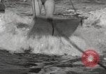 Image of water skiing stunt Amityville New York USA, 1936, second 20 stock footage video 65675066986