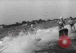 Image of water skiing stunt Amityville New York USA, 1936, second 26 stock footage video 65675066986