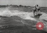 Image of water skiing stunt Amityville New York USA, 1936, second 35 stock footage video 65675066986