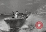 Image of water skiing stunt Amityville New York USA, 1936, second 41 stock footage video 65675066986