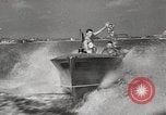 Image of water skiing stunt Amityville New York USA, 1936, second 45 stock footage video 65675066986