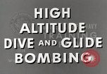 Standbild dive Bomber United States USA, 1954, aus Sekunde 14 historischem Filmmaterial Videoclip 65675066994