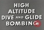 Standbild dive Bomber United States USA, 1954, aus Sekunde 17 historischem Filmmaterial Videoclip 65675066994