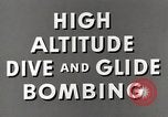 Standbild dive Bomber United States USA, 1954, aus Sekunde 21 historischem Filmmaterial Videoclip 65675066994
