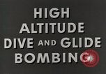 Standbild dive Bomber United States USA, 1954, aus Sekunde 22 historischem Filmmaterial Videoclip 65675066994