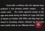 Image of suicide plane attacks Okinawa Ryukyu Islands, 1945, second 32 stock footage video 65675067017
