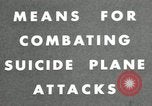 Image of US Navy techniques against kamikaze attack Okinawa Ryukyu Islands, 1945, second 6 stock footage video 65675067020