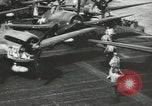 Image of Combat against kamikaze plane attacks Pacific Theater, 1945, second 33 stock footage video 65675067021