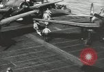 Image of Combat against kamikaze plane attacks Pacific Theater, 1945, second 34 stock footage video 65675067021