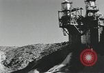 Image of rocket engine explodes on test stand California United States USA, 1951, second 3 stock footage video 65675067046