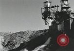 Image of rocket engine explodes on test stand California United States USA, 1951, second 8 stock footage video 65675067046