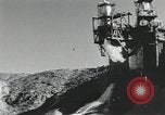 Image of rocket engine explodes on test stand California United States USA, 1951, second 9 stock footage video 65675067046