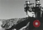 Image of rocket engine explodes on test stand California United States USA, 1951, second 11 stock footage video 65675067046