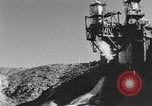 Image of rocket engine explodes on test stand California United States USA, 1951, second 16 stock footage video 65675067046