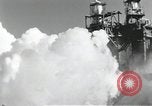 Image of rocket engine explodes on test stand California United States USA, 1951, second 26 stock footage video 65675067046