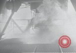 Image of rocket engine explodes on test stand California United States USA, 1951, second 51 stock footage video 65675067046