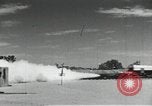 Image of Rocket sled disintegrates during run California United States USA, 1951, second 4 stock footage video 65675067047