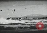 Image of Rocket sled disintegrates during run California United States USA, 1951, second 40 stock footage video 65675067047