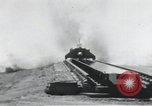 Image of Rocket sled goes off end of track California United States USA, 1951, second 21 stock footage video 65675067048