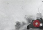Image of Rocket sled goes off end of track California United States USA, 1951, second 26 stock footage video 65675067048