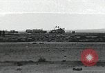 Image of Fatal crash of F-100 Super Sabre jet fighter aircraft California United States USA, 1956, second 1 stock footage video 65675067049