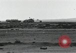 Image of Fatal crash of F-100 Super Sabre jet fighter aircraft California United States USA, 1956, second 3 stock footage video 65675067049