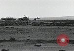Image of Fatal crash of F-100 Super Sabre jet fighter aircraft California United States USA, 1956, second 4 stock footage video 65675067049