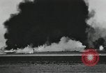 Image of Fatal crash of F-100 Super Sabre jet fighter aircraft California United States USA, 1956, second 36 stock footage video 65675067049