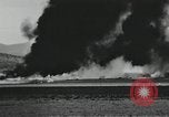 Image of Fatal crash of F-100 Super Sabre jet fighter aircraft California United States USA, 1956, second 45 stock footage video 65675067049