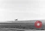 Image of F-100 jet fighter in "Sabre Dance" before fatal crash California United States USA, 1956, second 4 stock footage video 65675067050