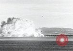 Image of F-100 jet fighter in "Sabre Dance" before fatal crash California United States USA, 1956, second 14 stock footage video 65675067050