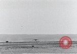Standbild XB-51 Luftfahrzeug landet auf der Edwards Air Force Base California United States USA, 1951, aus Sekunde 18 historischem Filmmaterial Videoclip 65675067053